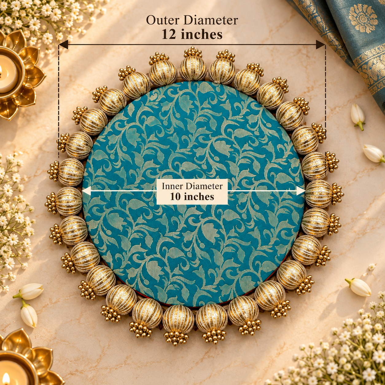 Reversible Mats (12 inch) for home decor - Image 4