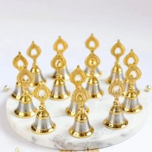 Pooja Bells : Bulk Wedding Return Gifts, Diwali Favors, Housewarming Gift, Traditional Spiritual Decor